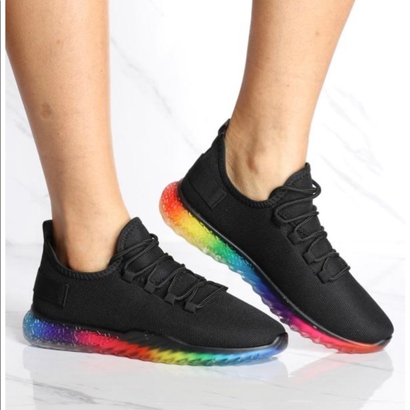 Wanted rainbow sneakers Clearance
